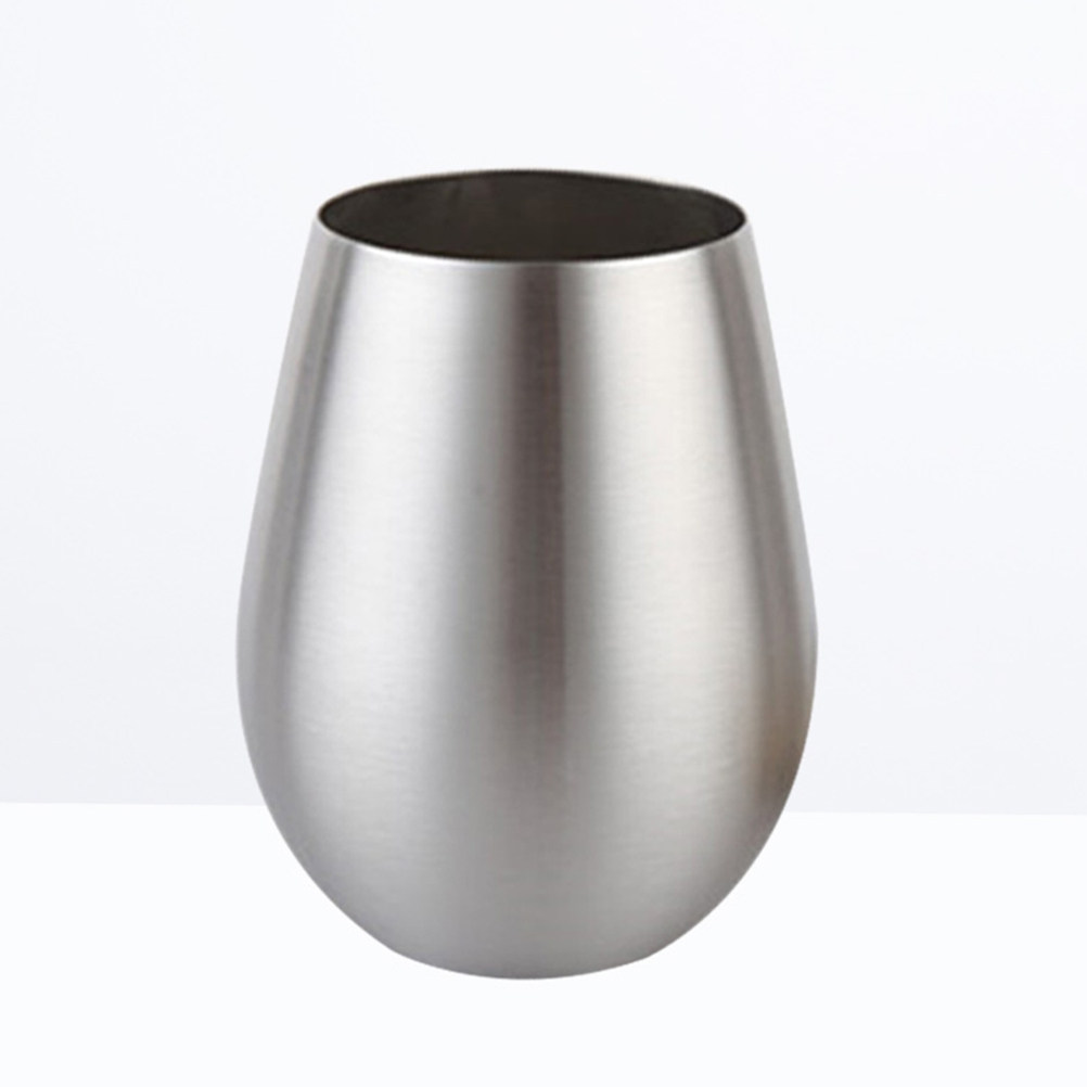 Wine Beer Coffee - 18Oz Stainless Steel Egg Shape Cup