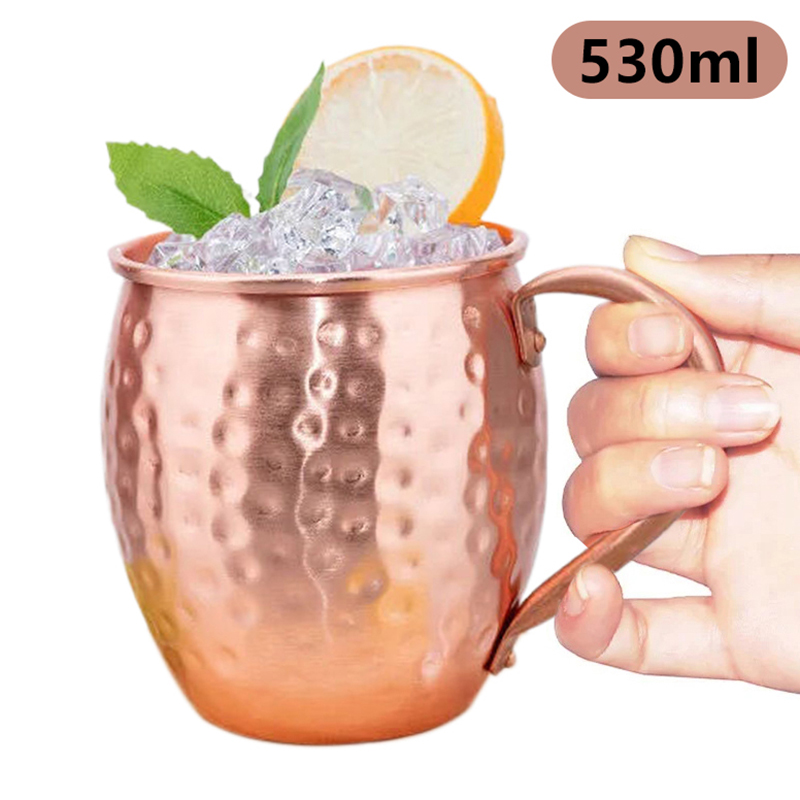Wine Beer Coffee - 【F】530ml 100% Copper Moscow Mule Mug