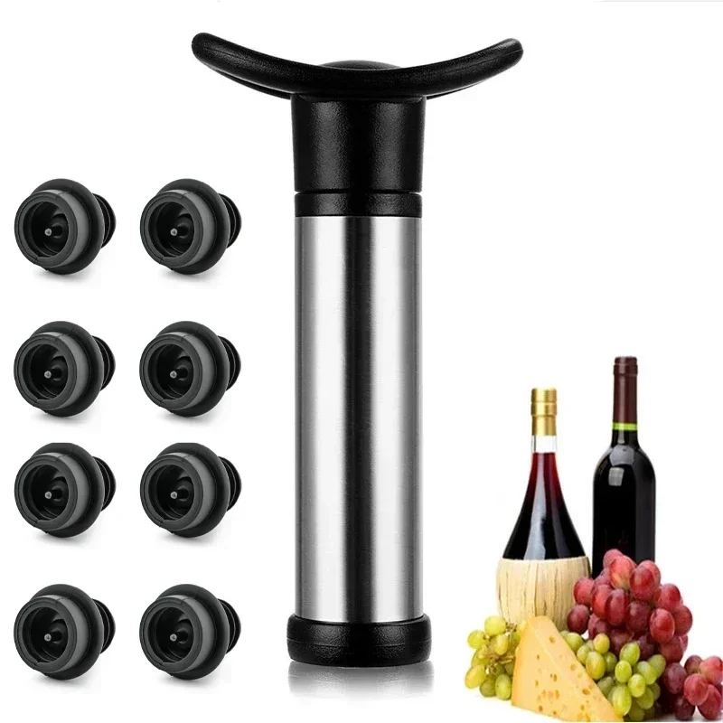 Wine Stopper Vacuum - Vacuum Wine Pump Kit with Wine