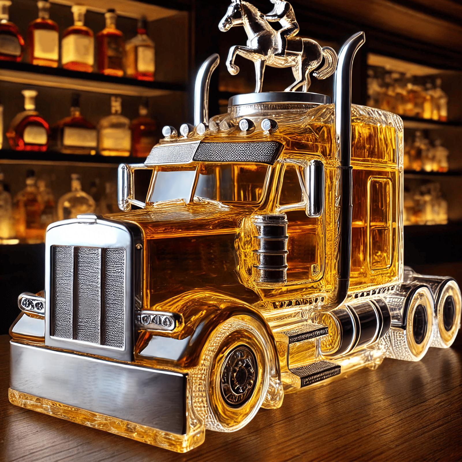 Wine Decanter Half Truck Bourb - Wine To Beer To Liquor ulasan dan harga