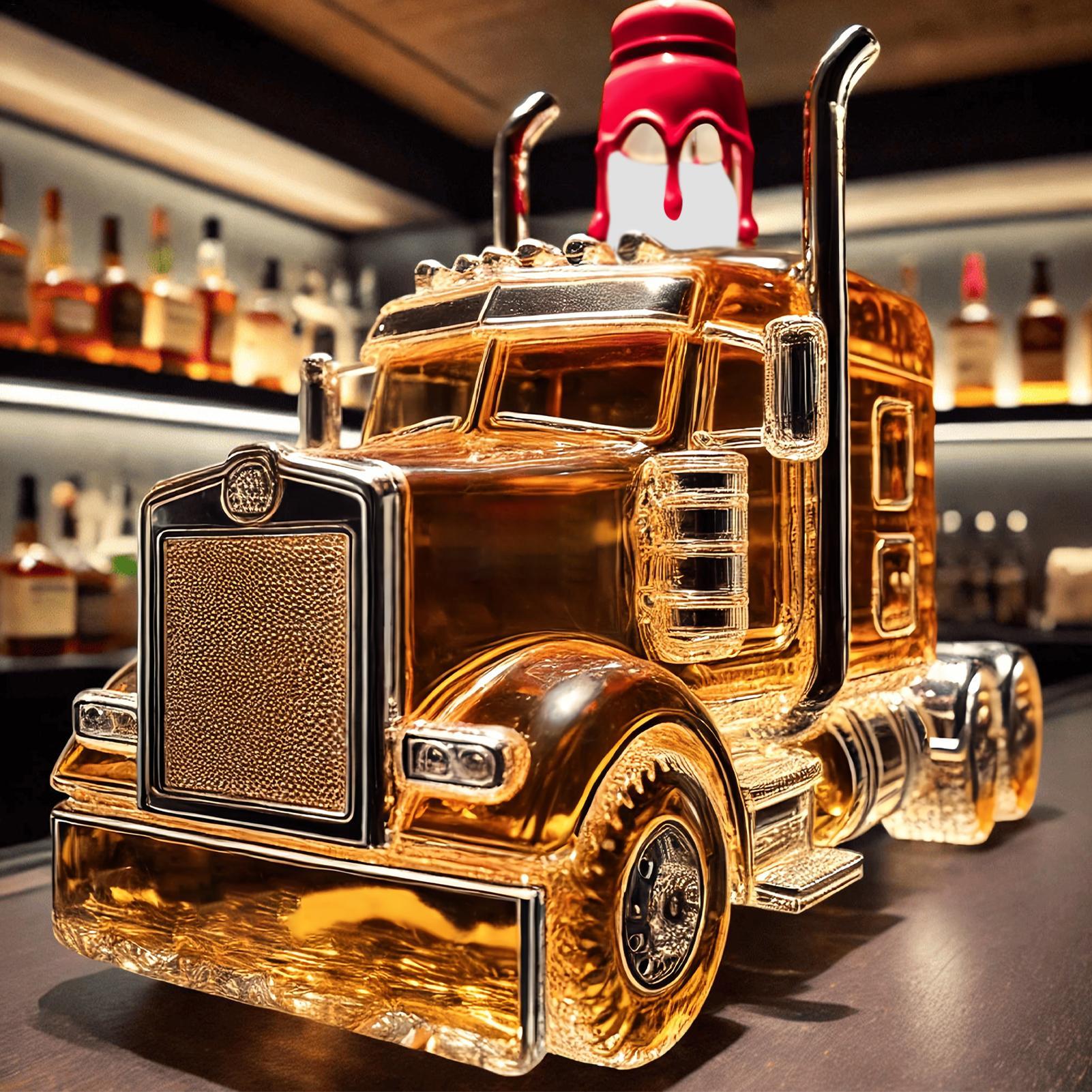 Wine Decanter Half Truck Bourb - Wine To Beer To Liquor ulasan dan harga