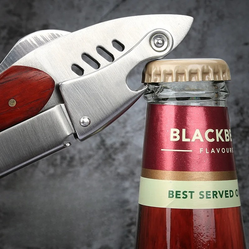 Creative Shark Wine Bottle Ope - Wine In Beer Bottle ulasan dan harga