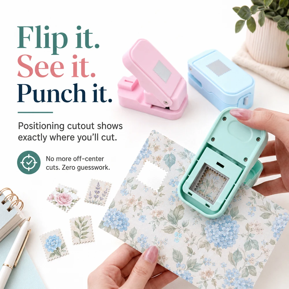 Postage Stamp Edge Paper Punch - Cocktail Shaker Set ulasan dan harga