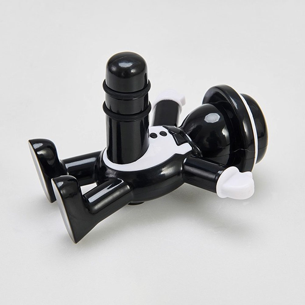 Black Cool Man Bottle Opener E - Wine In Beer Bottle ulasan dan harga