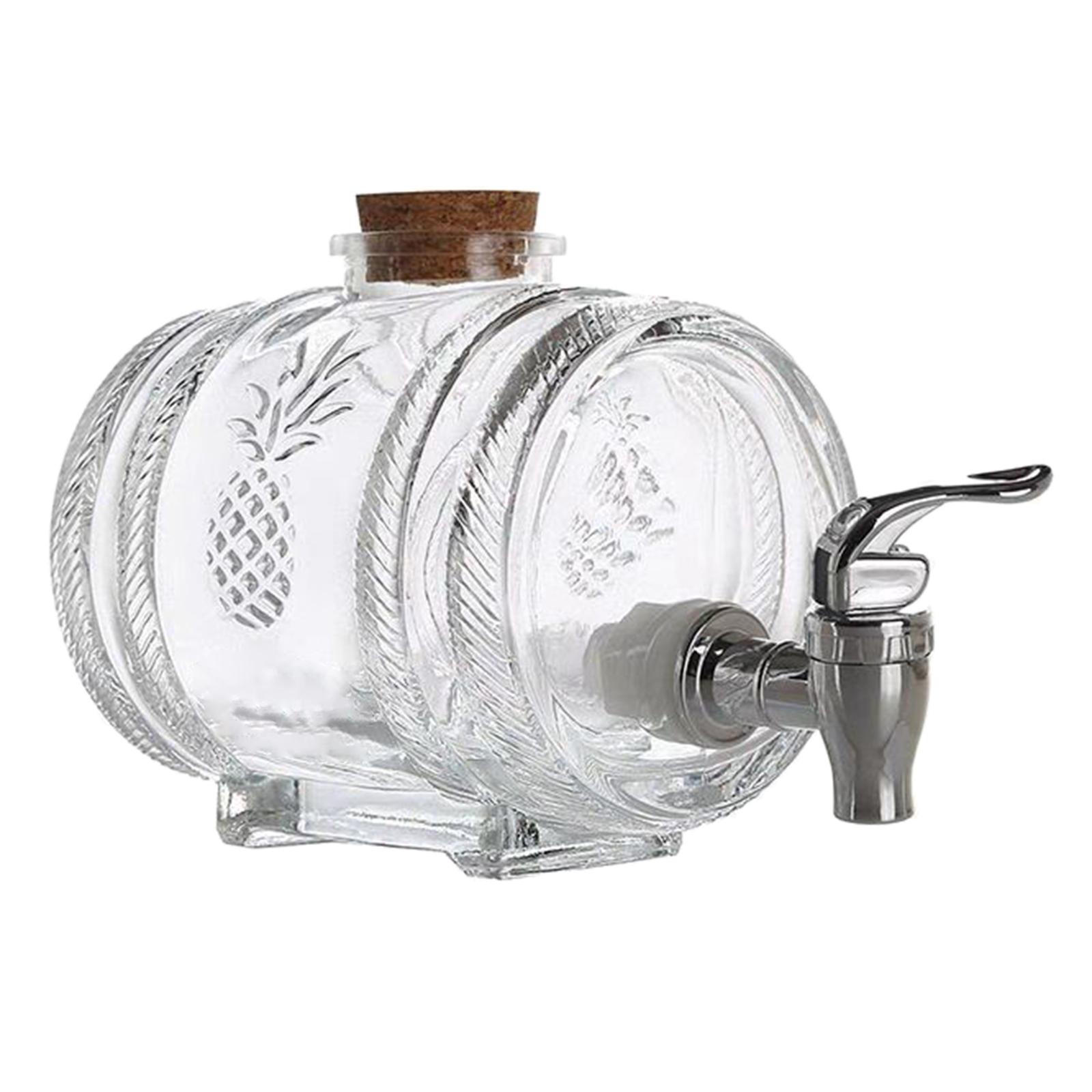 Premium Glass Barrel Dispenser - Wine Beer And Spirit ulasan dan harga