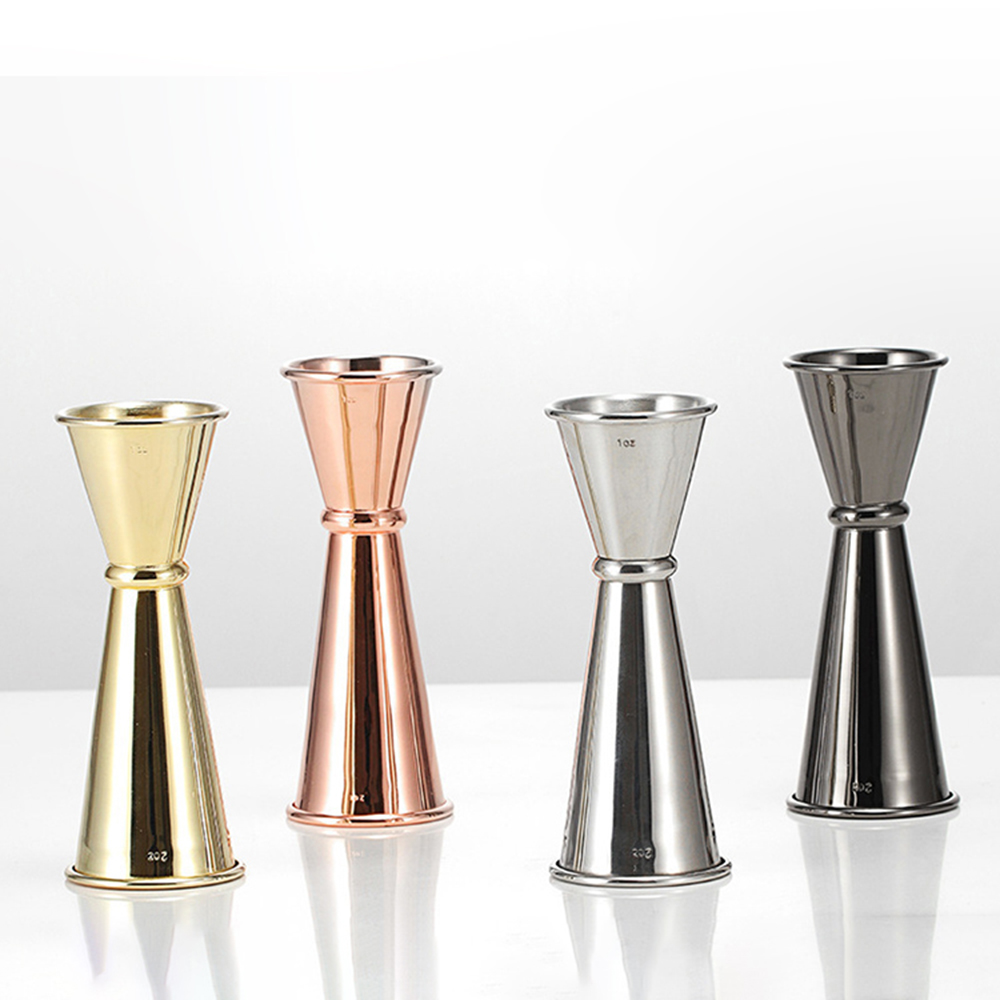 New Dual Shot Stainless Steel  - Spirit Measure Jigger ulasan dan harga
