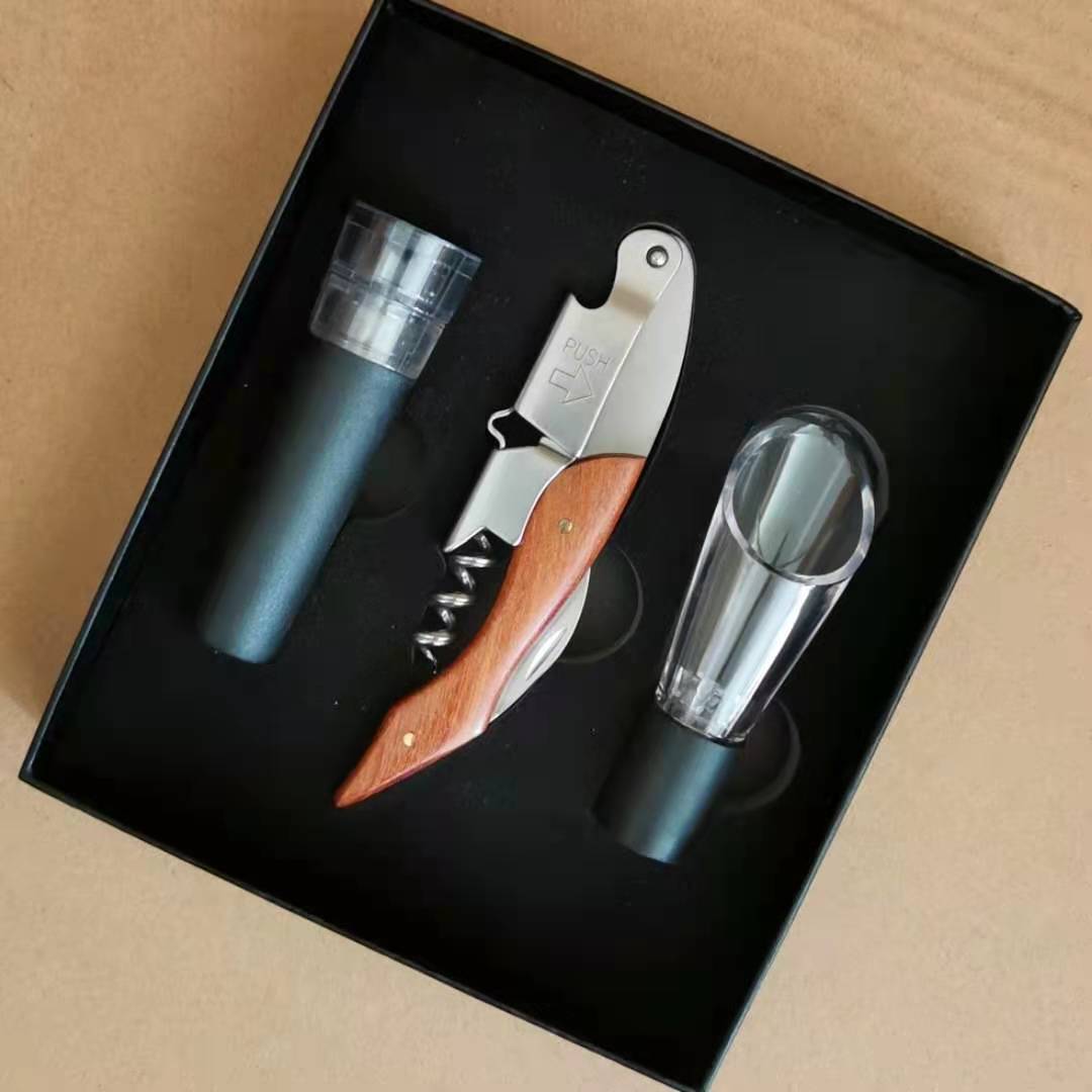 gift package red Wine Beer Bot - Bottle Stopper Set ulasan dan harga