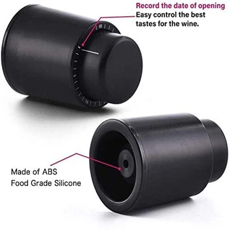 Vacuum Wine Preserver with Tim - Wine Stopper Vacuum ulasan dan harga