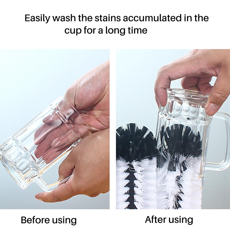 Glass Washer 3 Brush Glass Was - Wine & Beer Hydrometer ulasan dan harga