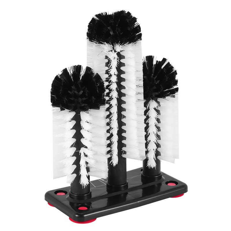 Glass Washer 3 Brush Glass Was - Wine & Beer Hydrometer ulasan dan harga