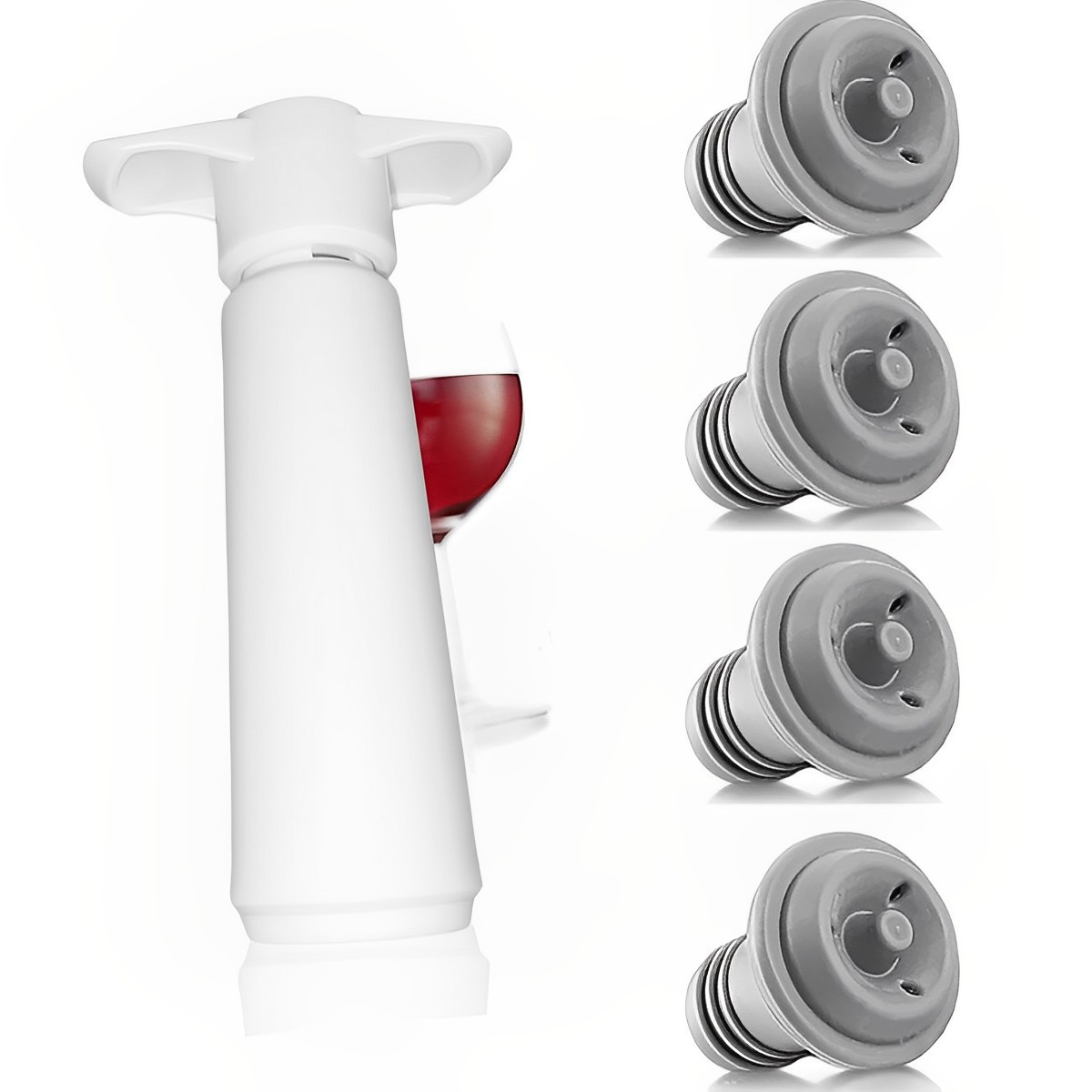 Wine Vacuum Pump Manual Vacuum - Wine Stopper Vacuum ulasan dan harga