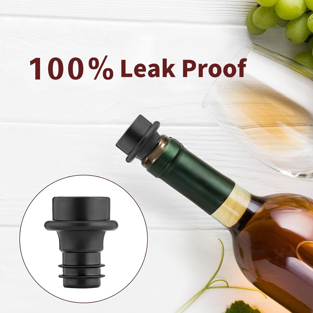 WOTOR Wine Stoppers ABS Plasti - Wine Stopper Vacuum ulasan dan harga
