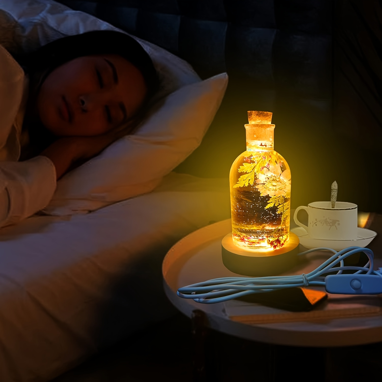 Drift Bottle Light Resin Mold  - Bottle Stopper Set ulasan dan harga