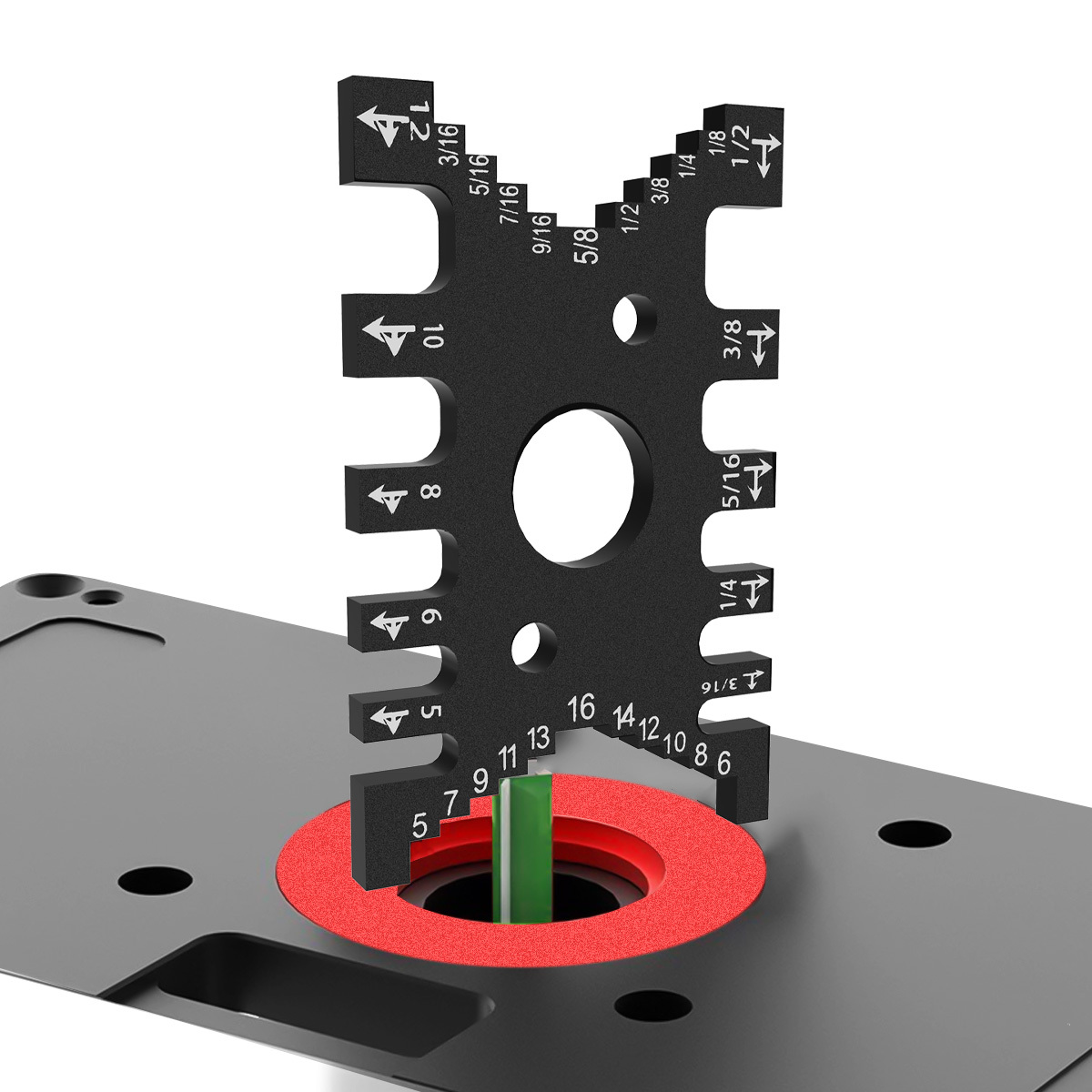 Aluminum Dovetail Jig Woodwork - Spirit Measure Jigger ulasan dan harga