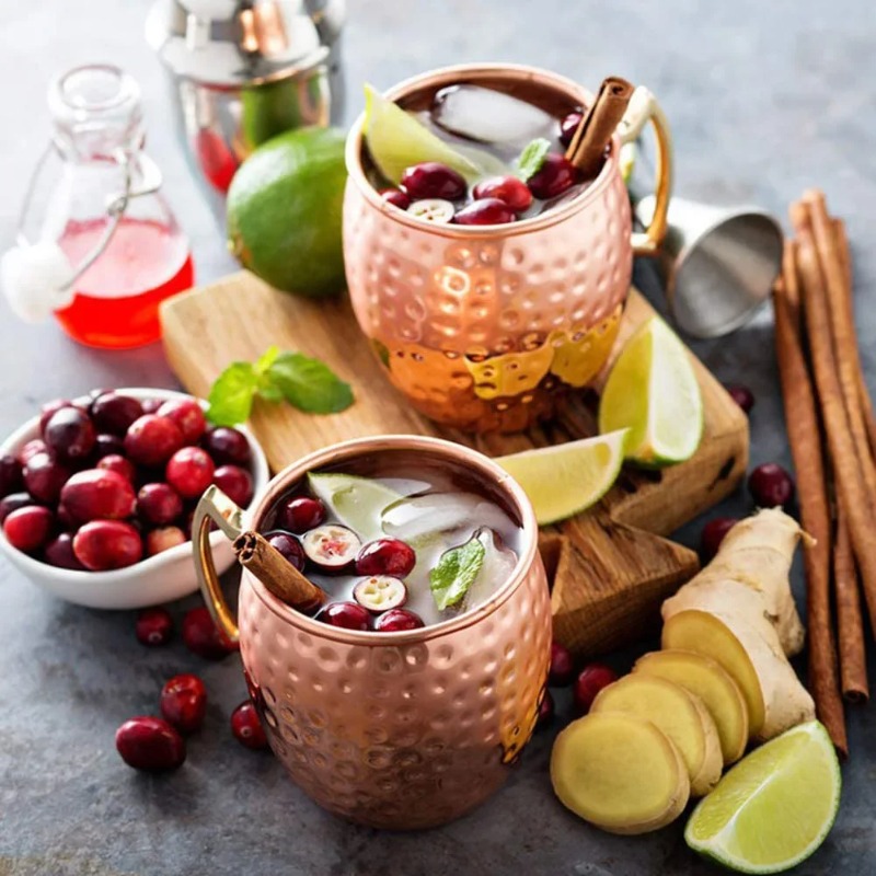 1-6PCS Cocktail Wine Cup Mosco - Wine Beer Coffee ulasan dan harga