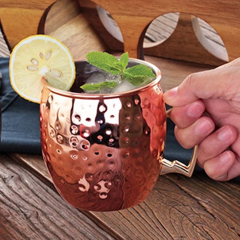 1-6PCS Cocktail Wine Cup Mosco - Wine Beer Coffee ulasan dan harga
