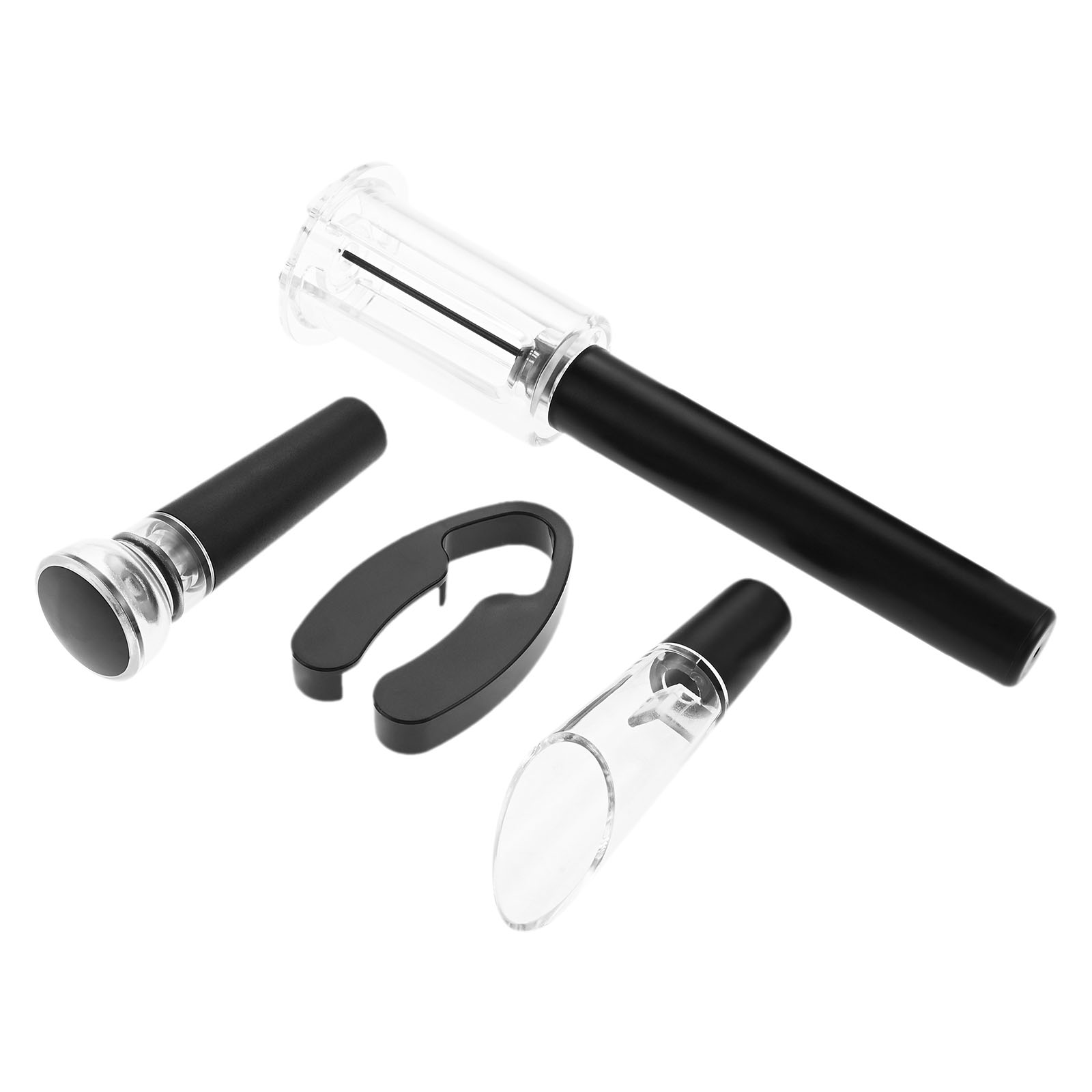4Pcs Portable Air Pressure Pum - Bottle Stopper Set ulasan dan harga