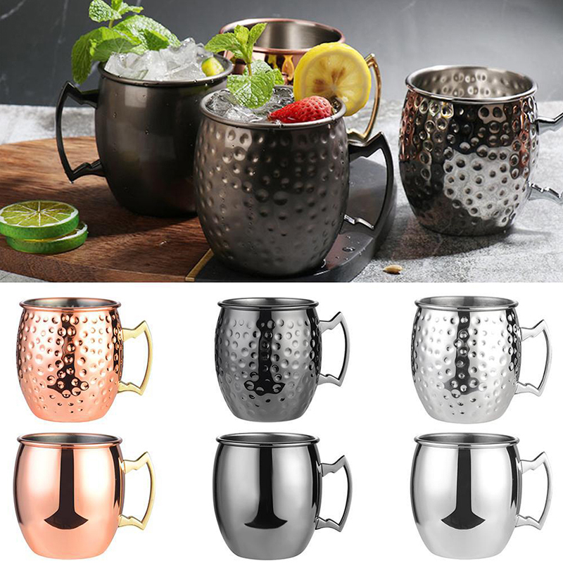 1Pcs 530ml Stainless Steel Mos - Wine Beer Coffee ulasan dan harga