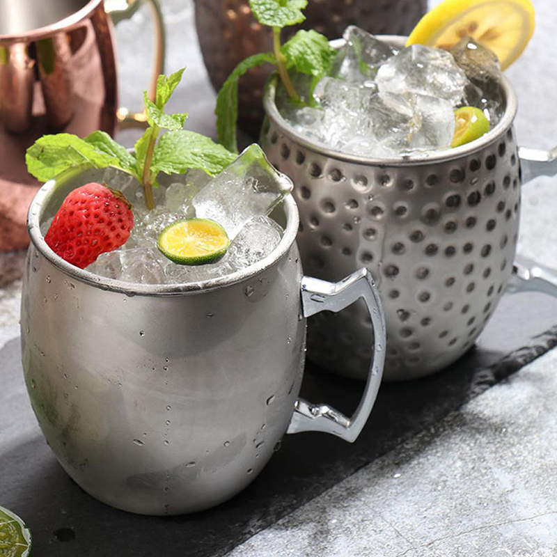1Pcs 530ml Stainless Steel Mos - Wine Beer Coffee ulasan dan harga