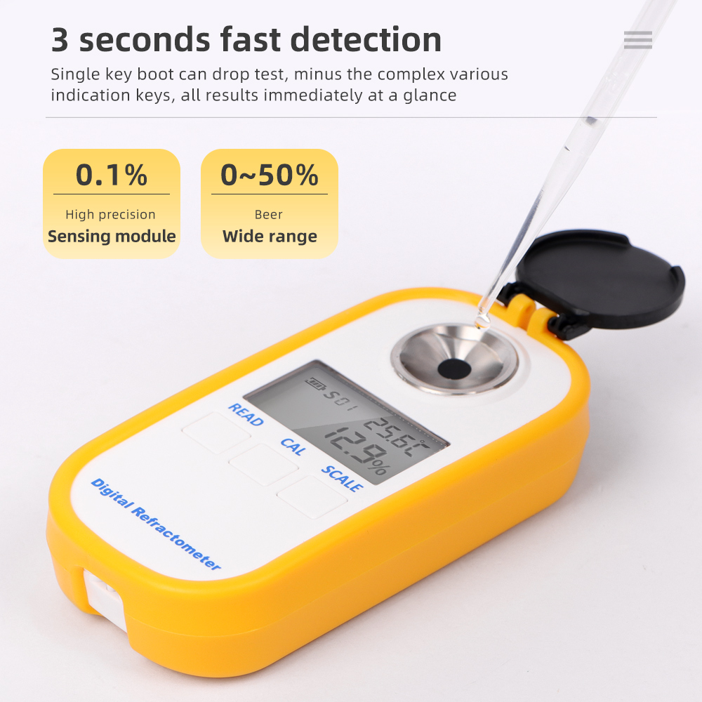 Digital Alcohol Refractometer  - Wine Beer And Spirit ulasan dan harga