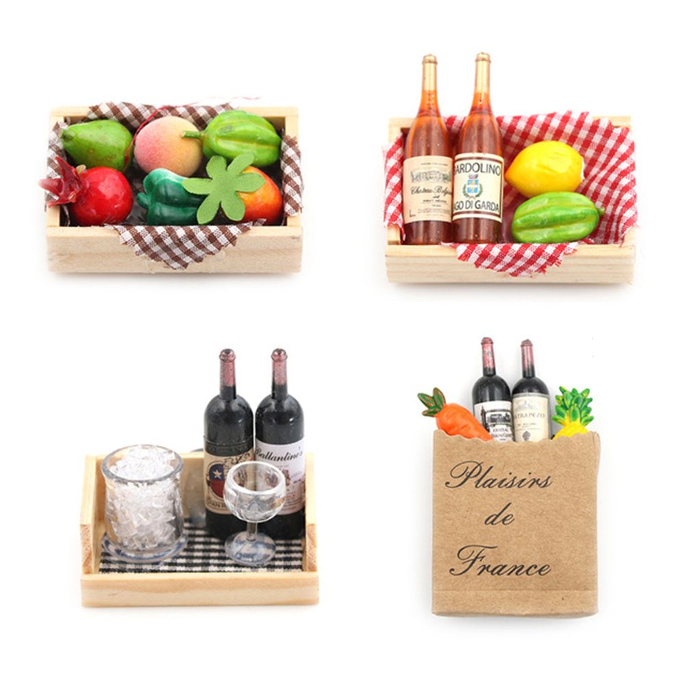 1 set Collectible Gift Scene M - Beer Wine Grocery ulasan dan harga