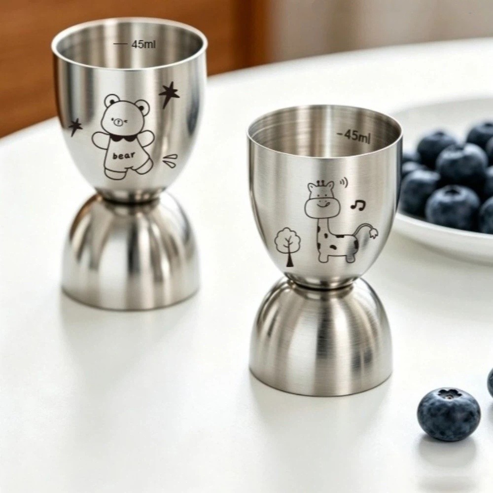30/60ML Stainless Steel Jigger - Spirit Measure Jigger ulasan dan harga