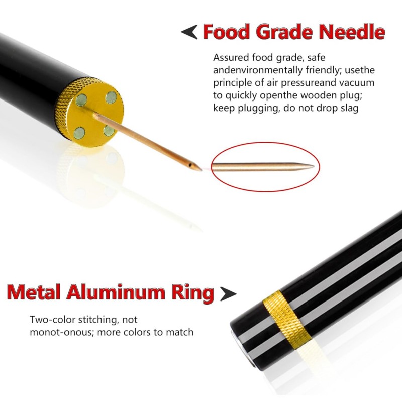 Portable Air Pump Wine Bottle  - Wine Stopper Vacuum ulasan dan harga