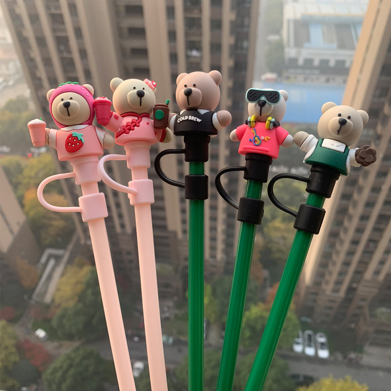 Creative Silicone Straw Stoppe - Bottle Stopper Set ulasan dan harga