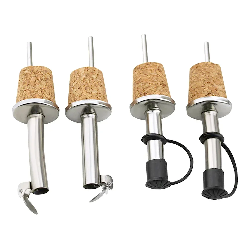 1PC Red Wine Cork Pourer Stain - Wine Beer And Spirit ulasan dan harga