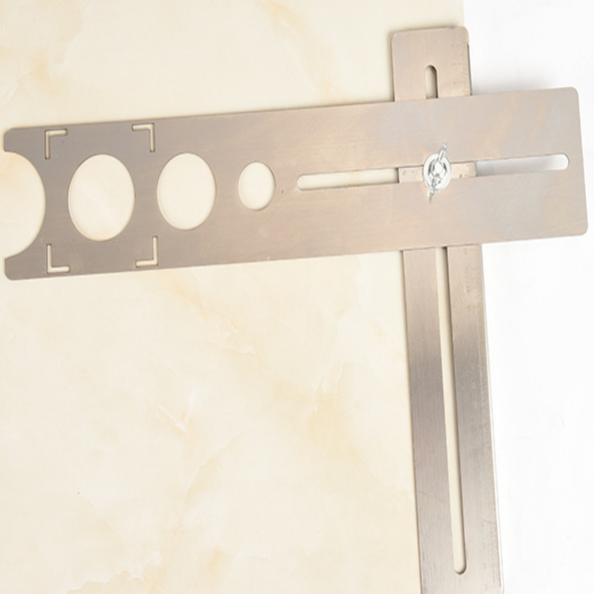 Adjustable Tile Hole Centering - Spirit Measure Jigger ulasan dan harga