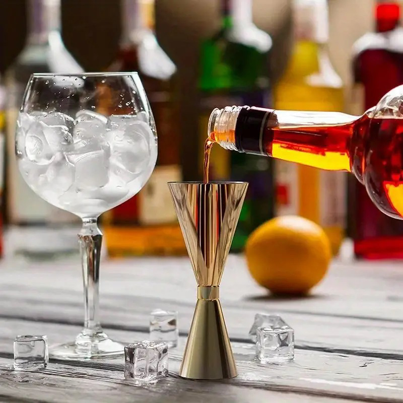 30/60ml Cocktail Bar Stainless - Spirit Measure Jigger ulasan dan harga