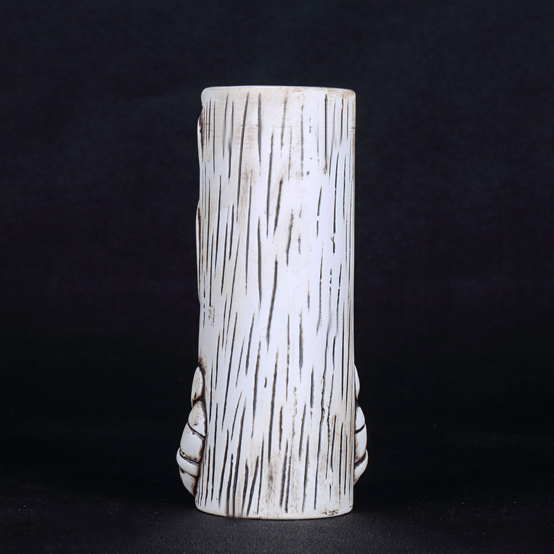 600ml Ceramic Tiki Mug Creativ - Wine Beer Coffee ulasan dan harga