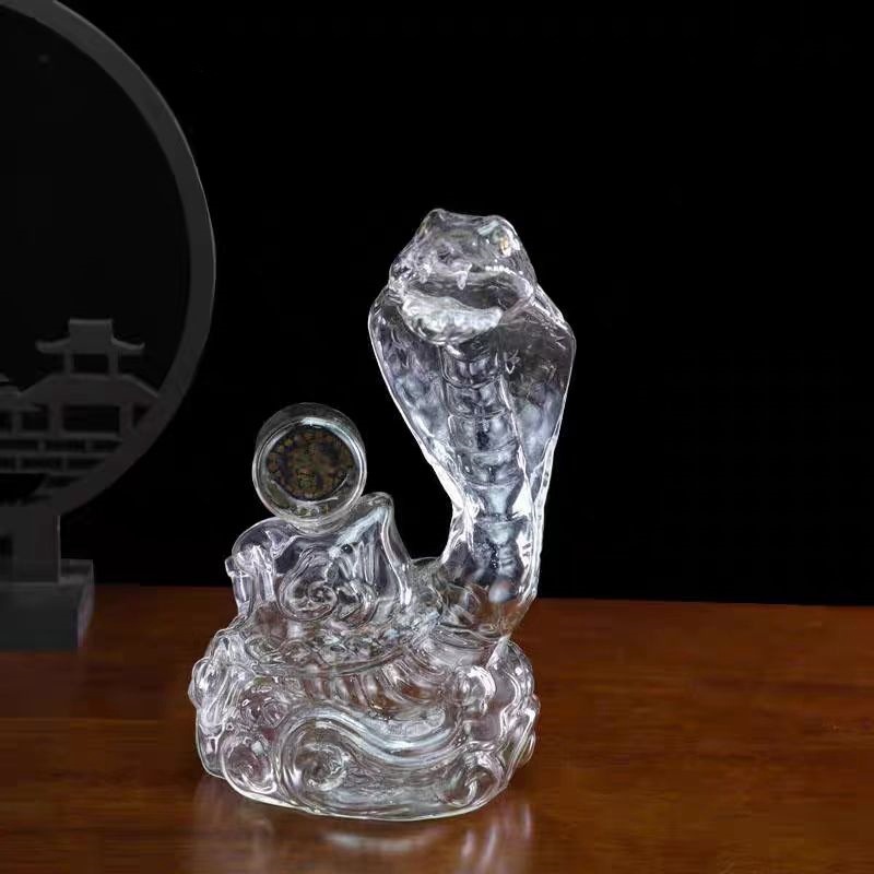 Cobra Shape Whiskey Decanter,  - Bottle Stopper Set ulasan dan harga