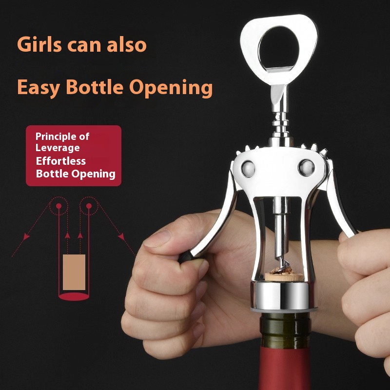 Gianxi Red Wine Bottle Opener  - Wine In Beer Bottle ulasan dan harga