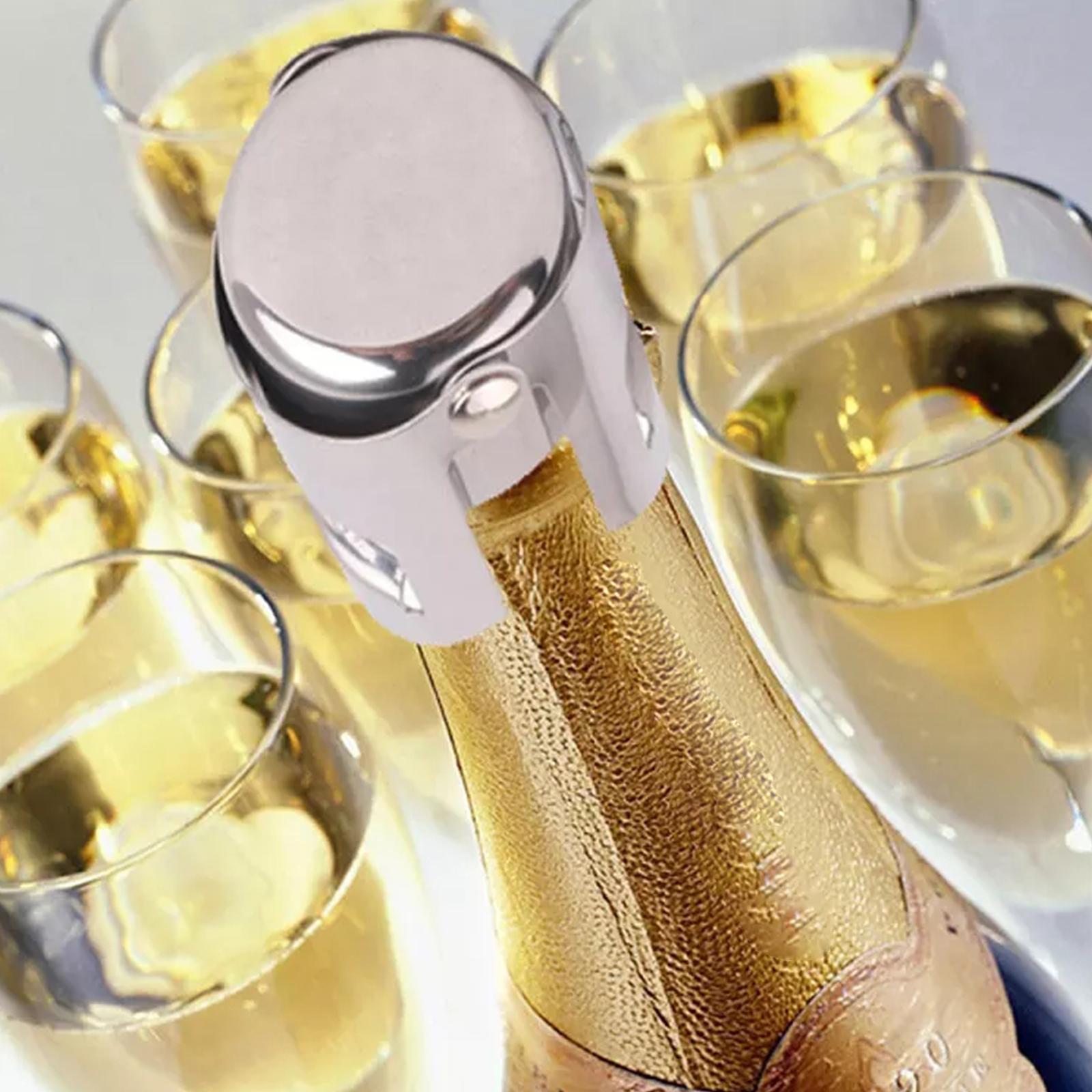 1/2/3pcs Champagne Bottle Stop - Wine Stopper Vacuum ulasan dan harga