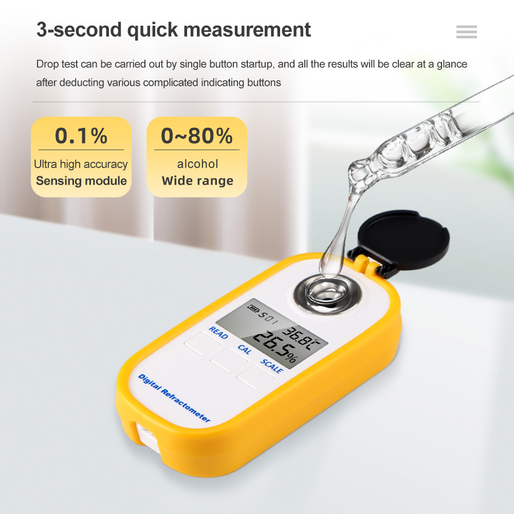 High Accuracy 0-80% White Spir - Wine Beer And Spirit ulasan dan harga