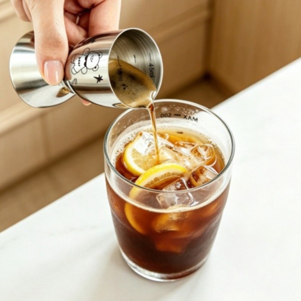 30/60ML Stainless Steel Jigger - Spirit Measure Jigger ulasan dan harga