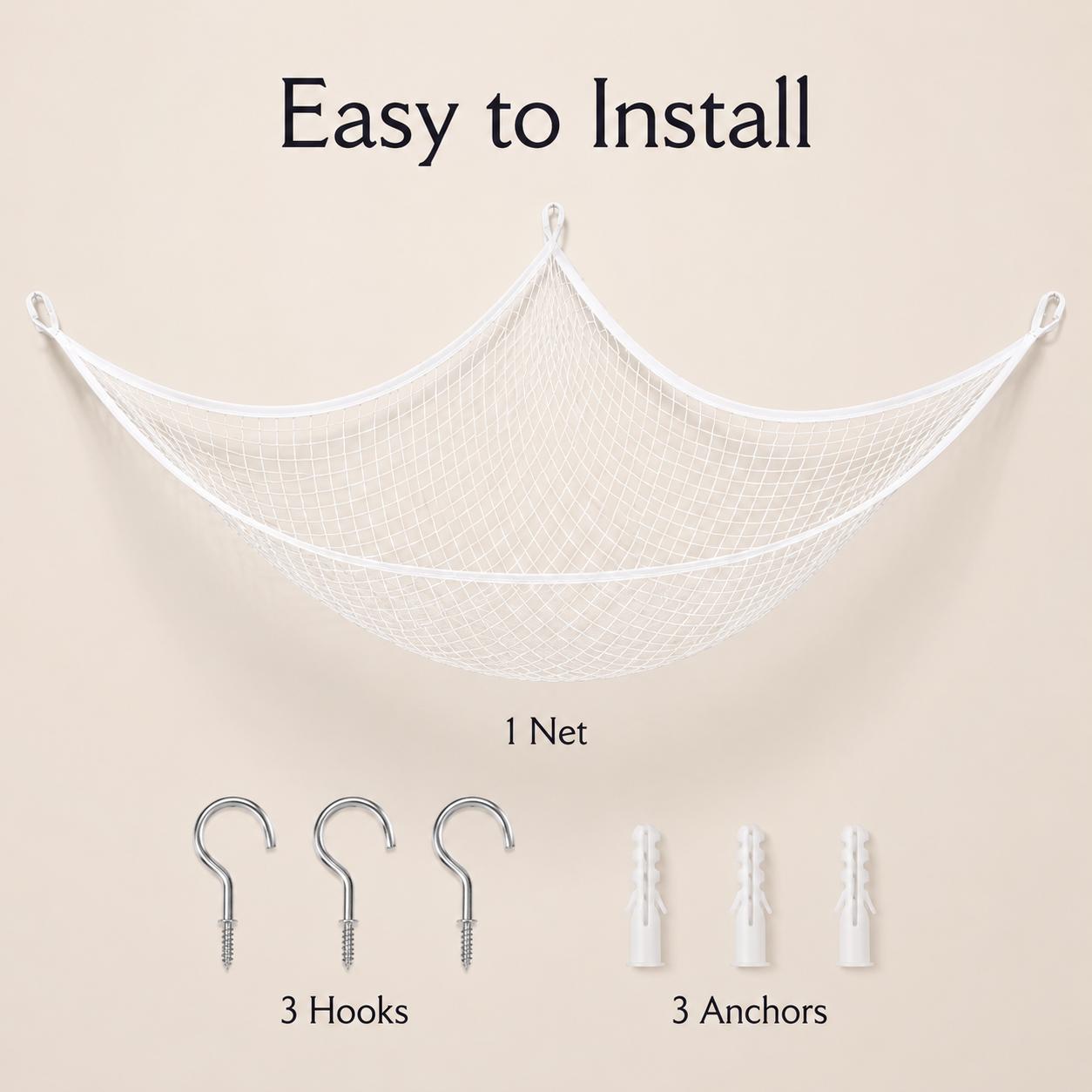 Mesh Toy Storage Hammock Hangi - Cocktail Shaker Set ulasan dan harga