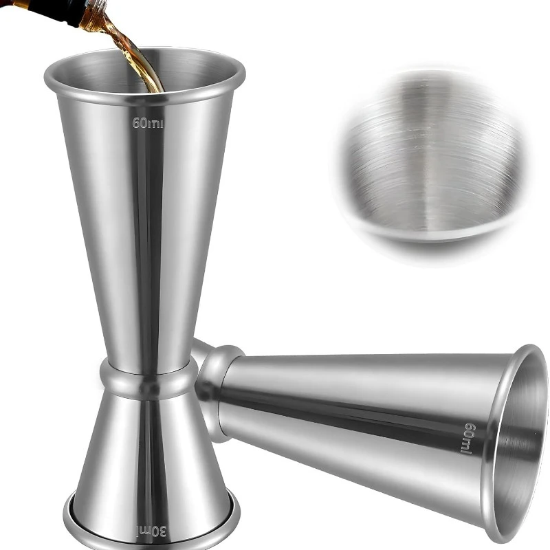 Stainless Steel 30/60ml Cockta - Spirit Measure Jigger ulasan dan harga