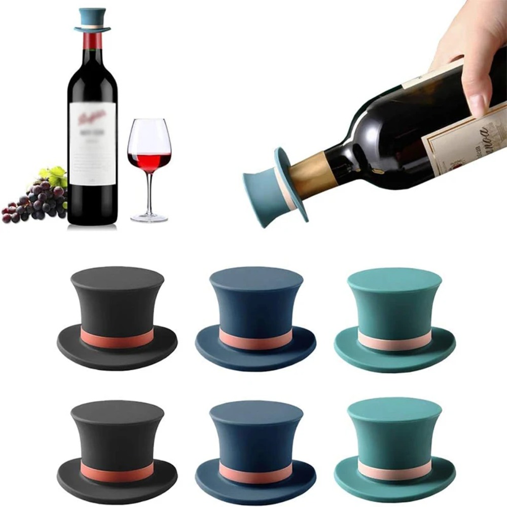 Funny Creative Hat & Poker Sha - Wine Stopper Vacuum ulasan dan harga