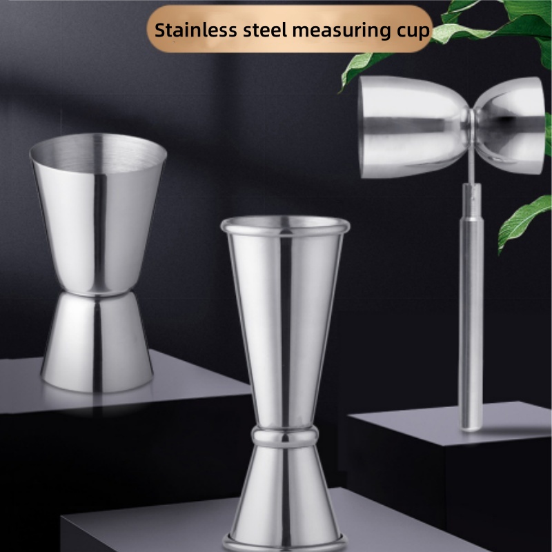 Dual Shot Measure Cup Stainles - Spirit Measure Jigger ulasan dan harga