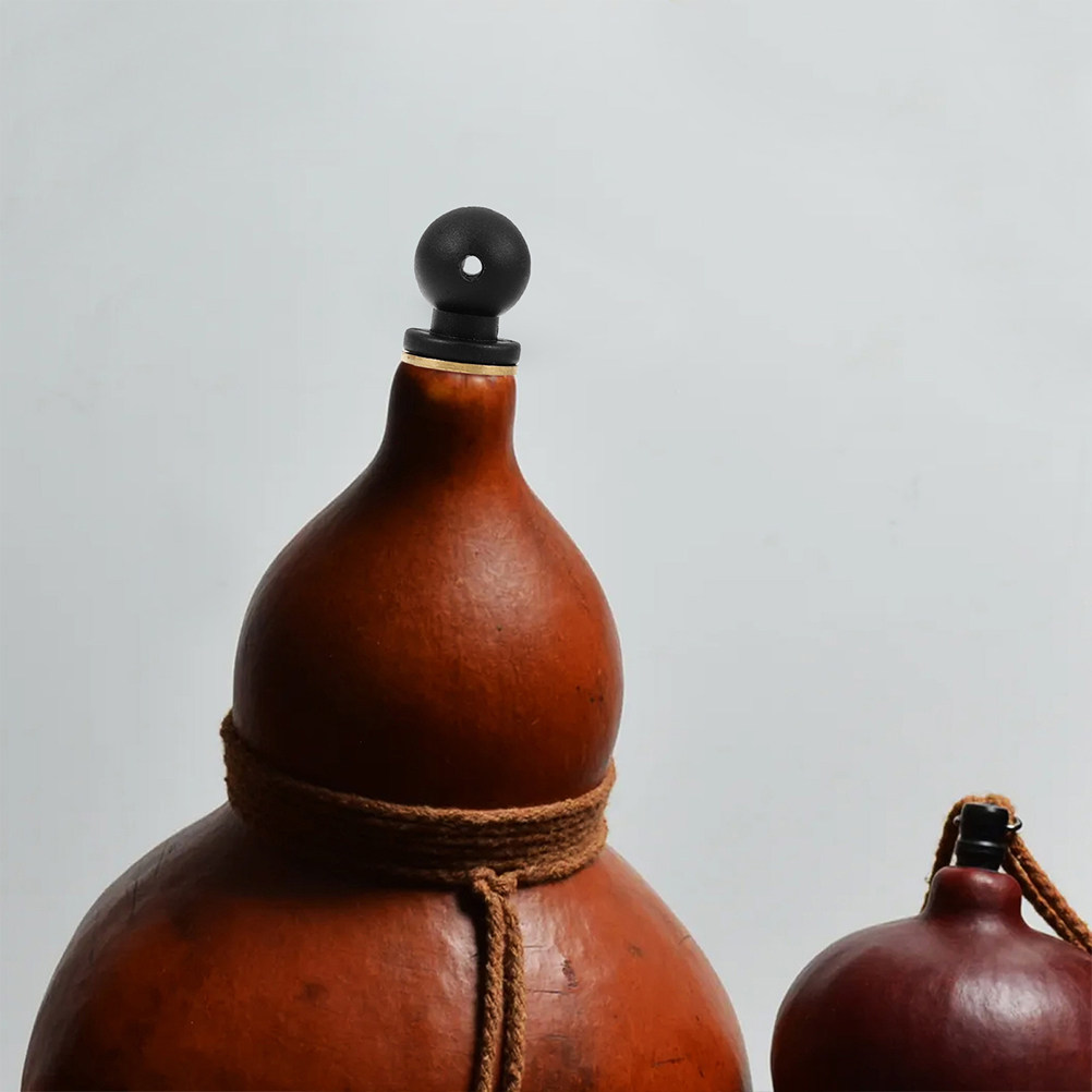 4Pcs Gourd Bottle Caps Brass W - Bottle Stopper Set ulasan dan harga