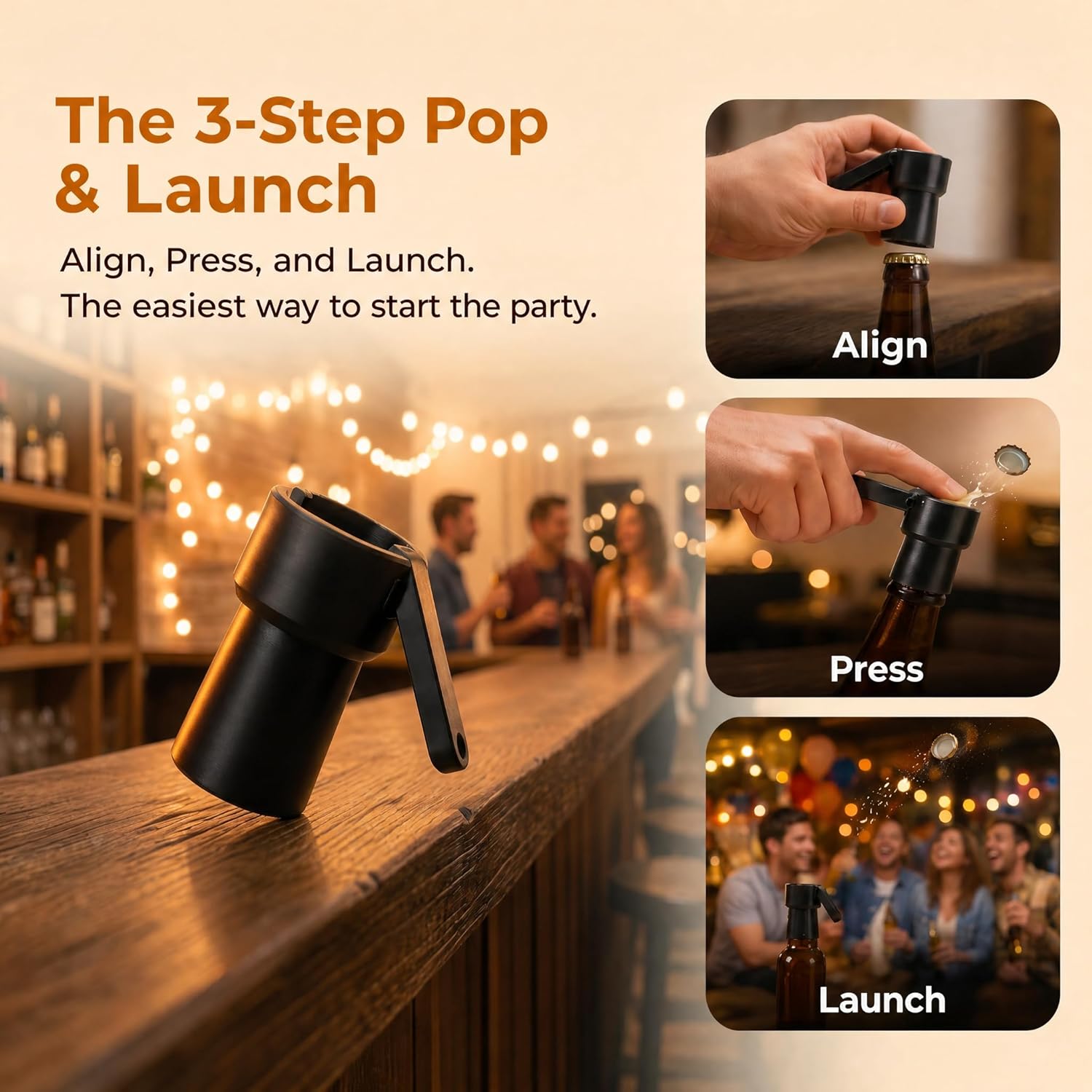 Bottle Opener, Bottle Cap Shoo - Is Wine And Beer Difference ulasan dan harga