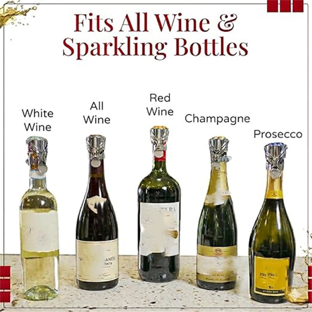 (A02R] 2Pcs Wine Stopper & Cha - Wine & Beer Hydrometer ulasan dan harga