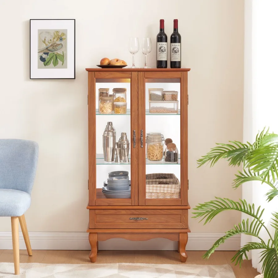 Lighted Glass Cabinet Glass Wi - Wine & Beer Hydrometer ulasan dan harga