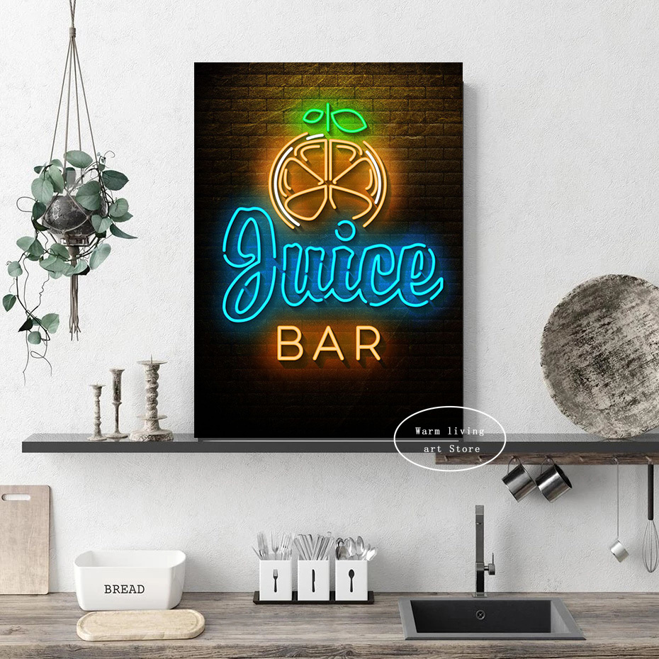 1pc frameless Canvas Painting  - Wine Beer Pizza ulasan dan harga