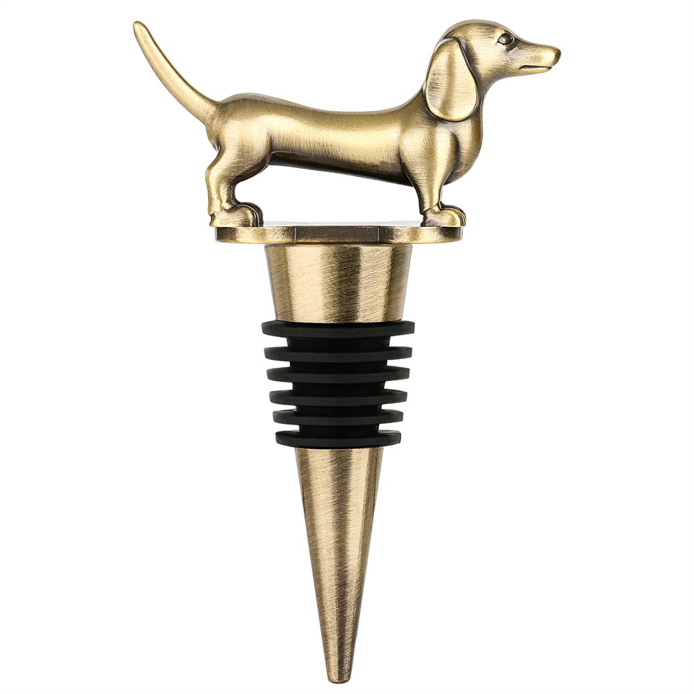 Wine Bottle Stopper Dachshund  - Wine Stopper Vacuum ulasan dan harga