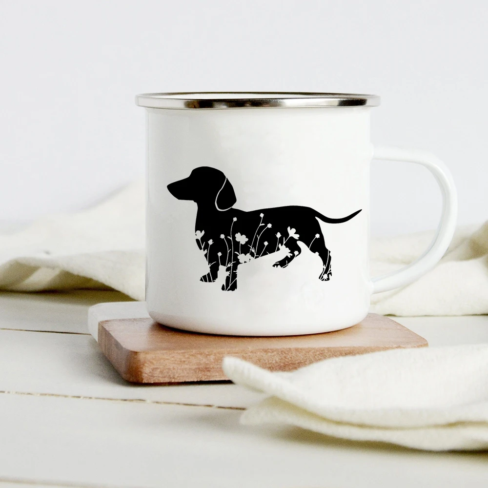 Funny Dachshund Print Creative - Wine Beer Coffee ulasan dan harga