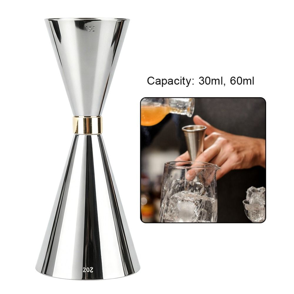 Cone Shape Wine Measuring Cup  - Spirit Measure Jigger ulasan dan harga