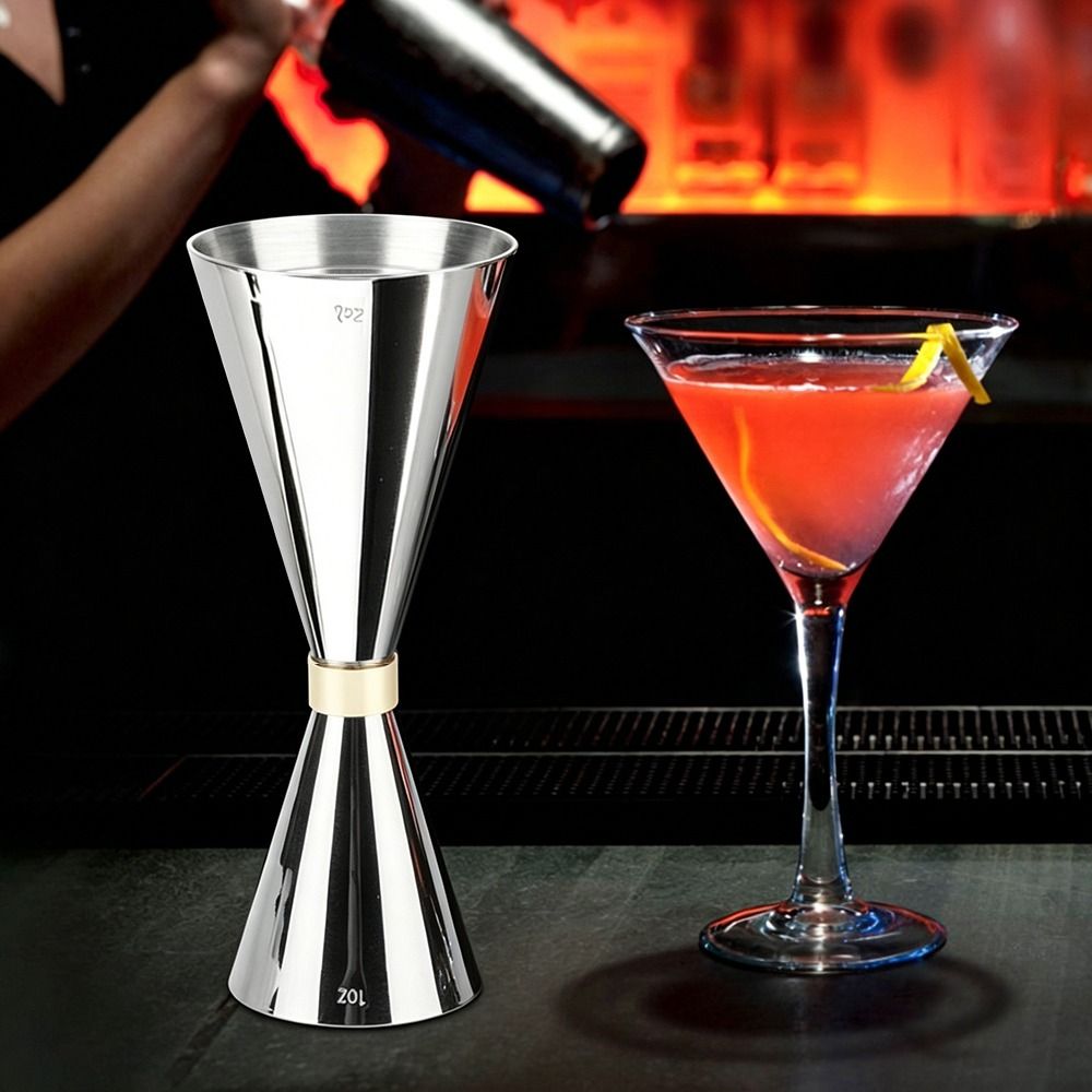 Cone Shape Wine Measuring Cup  - Spirit Measure Jigger ulasan dan harga